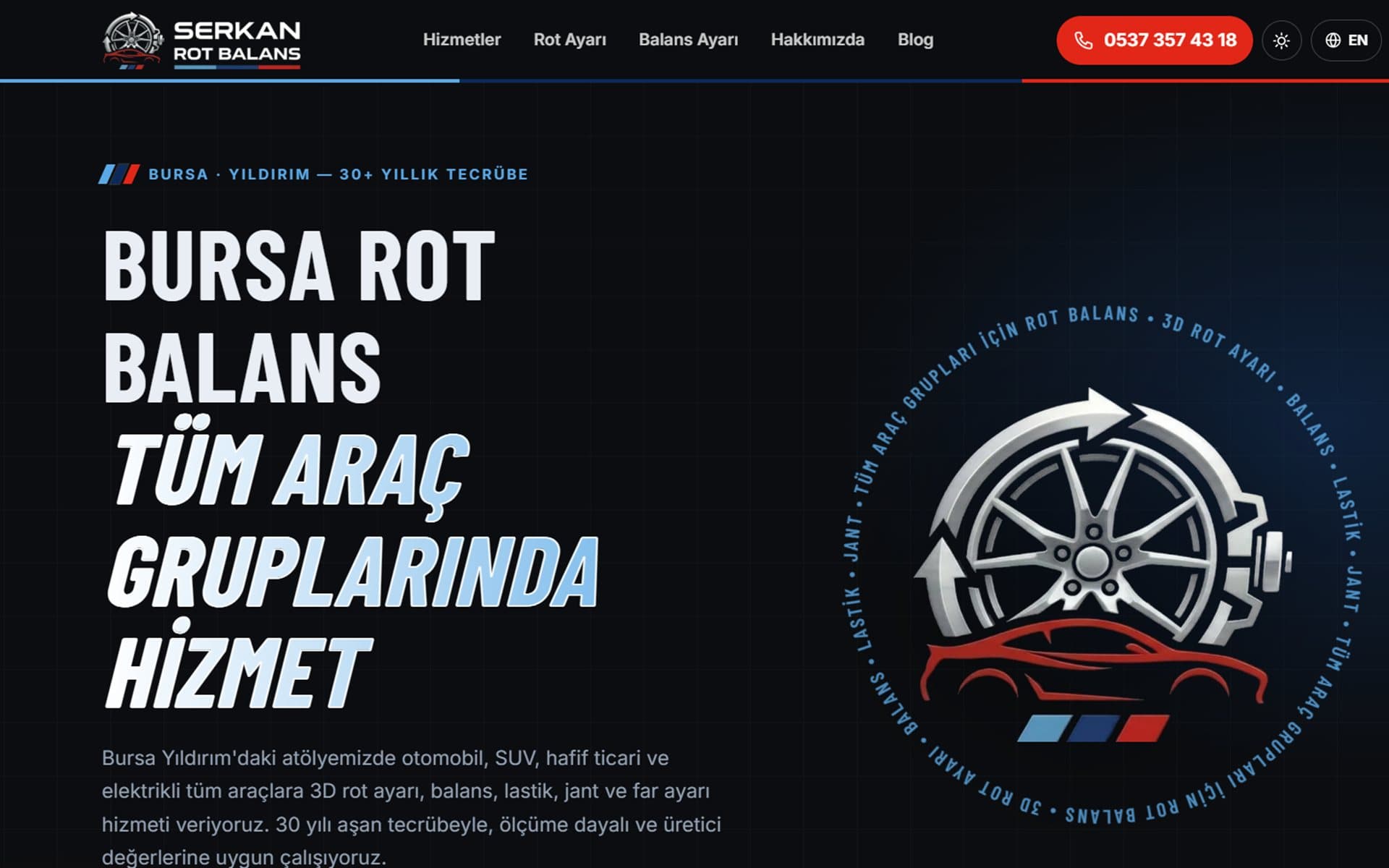 Serkan Rot Balans web sitesi